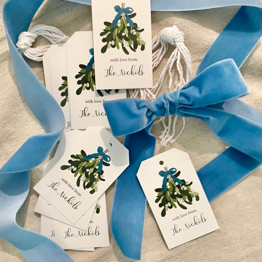 Mistletoe Gift Tag