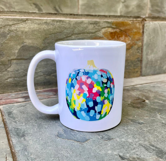 Confetti Pumpkin Mug